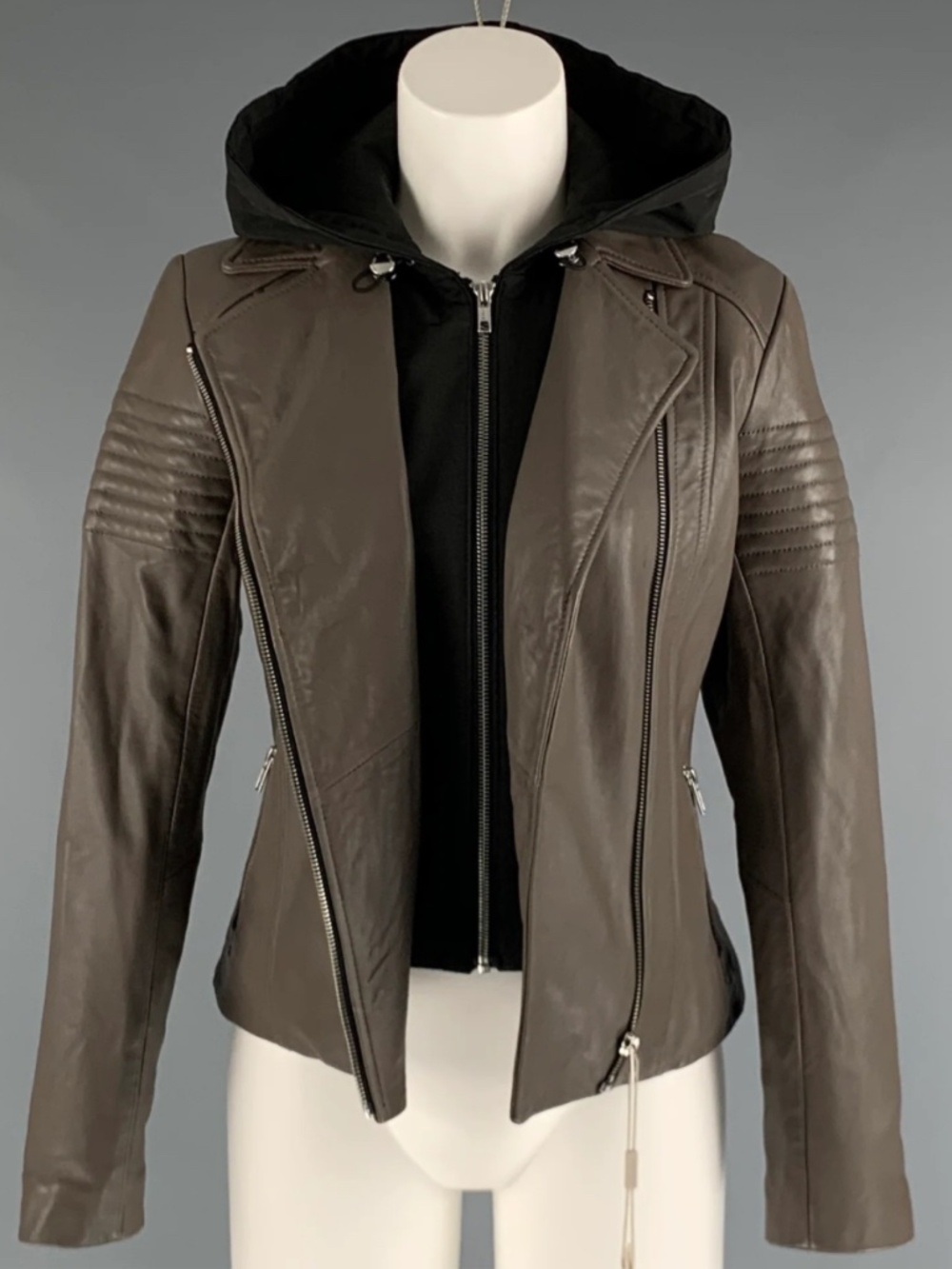 soïa and kyo leather jacket | SIZE: S